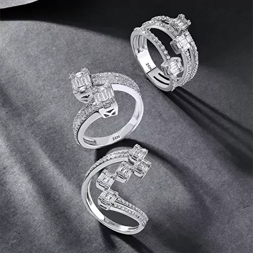 En Çok Tercih Edilen<br> Tasarım Pırlanta Yüzükler